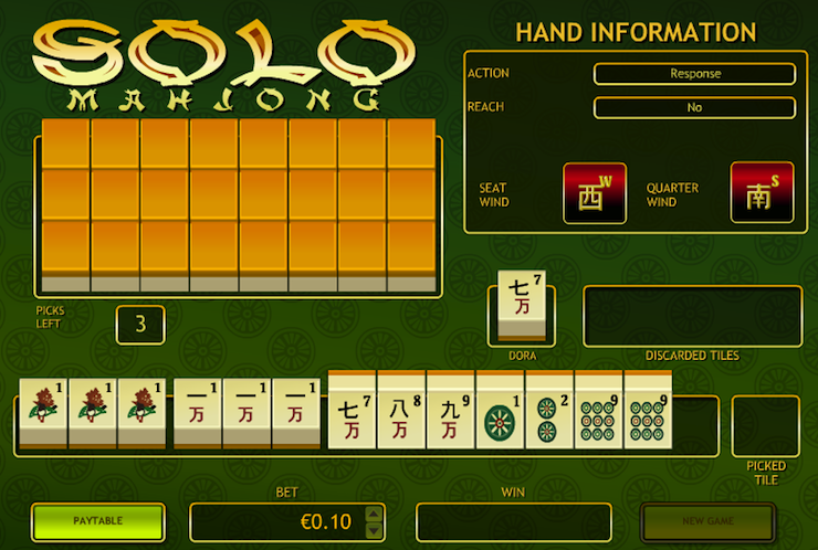 Play Solo Mahjong