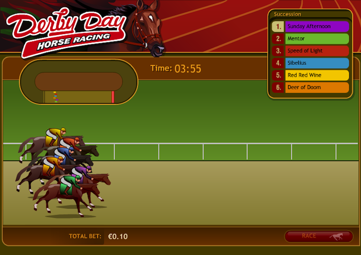 Derby Day - virtual horse racing!